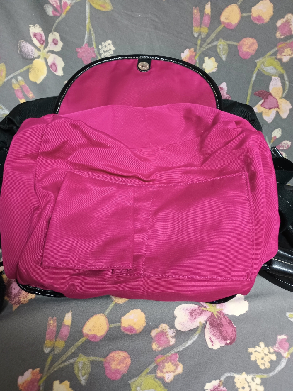π COACH KYRA DAISY SIGNATURE NYLON BACKPACK ONLY π - Picture 3 of 9